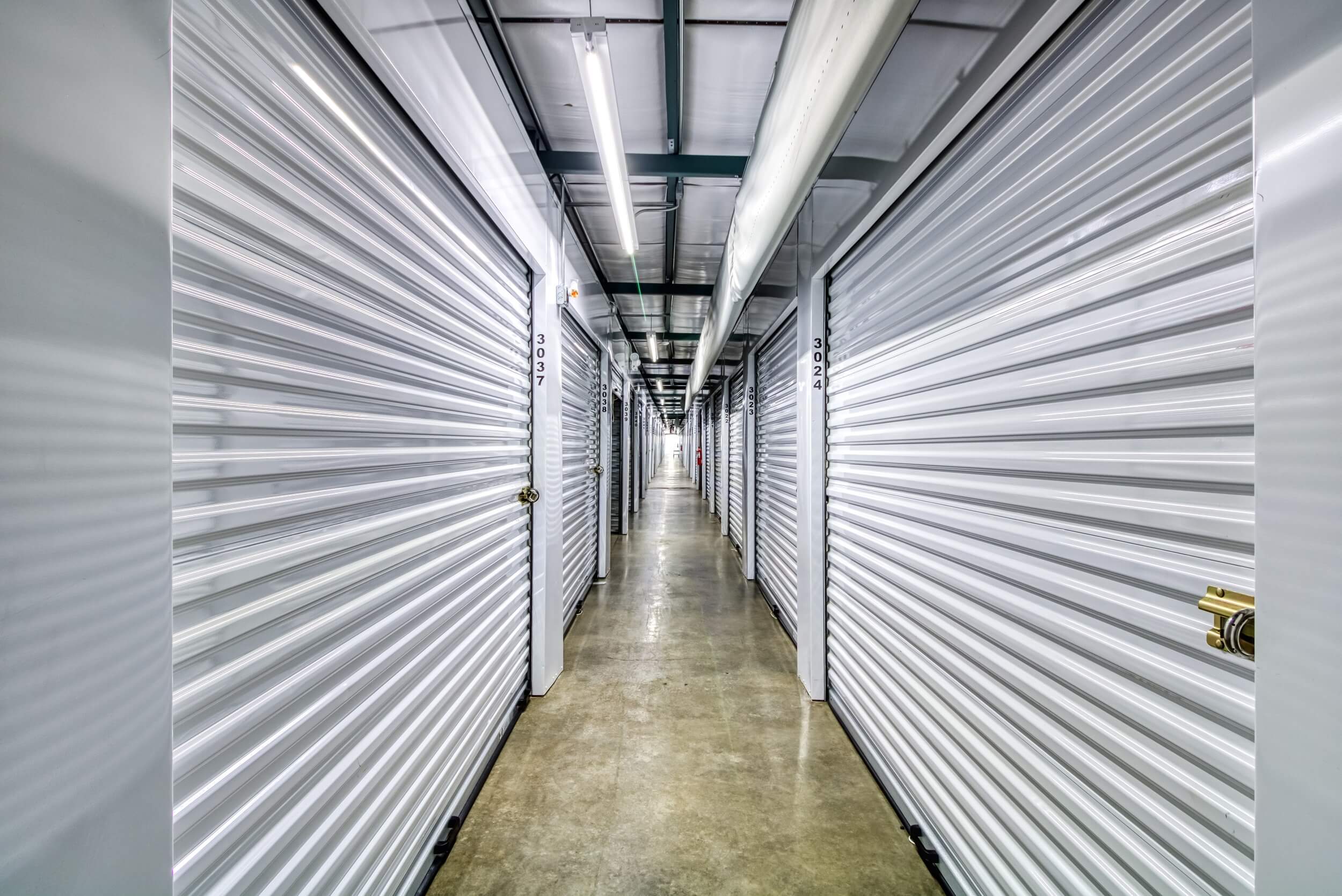 Indoor self storage facility
